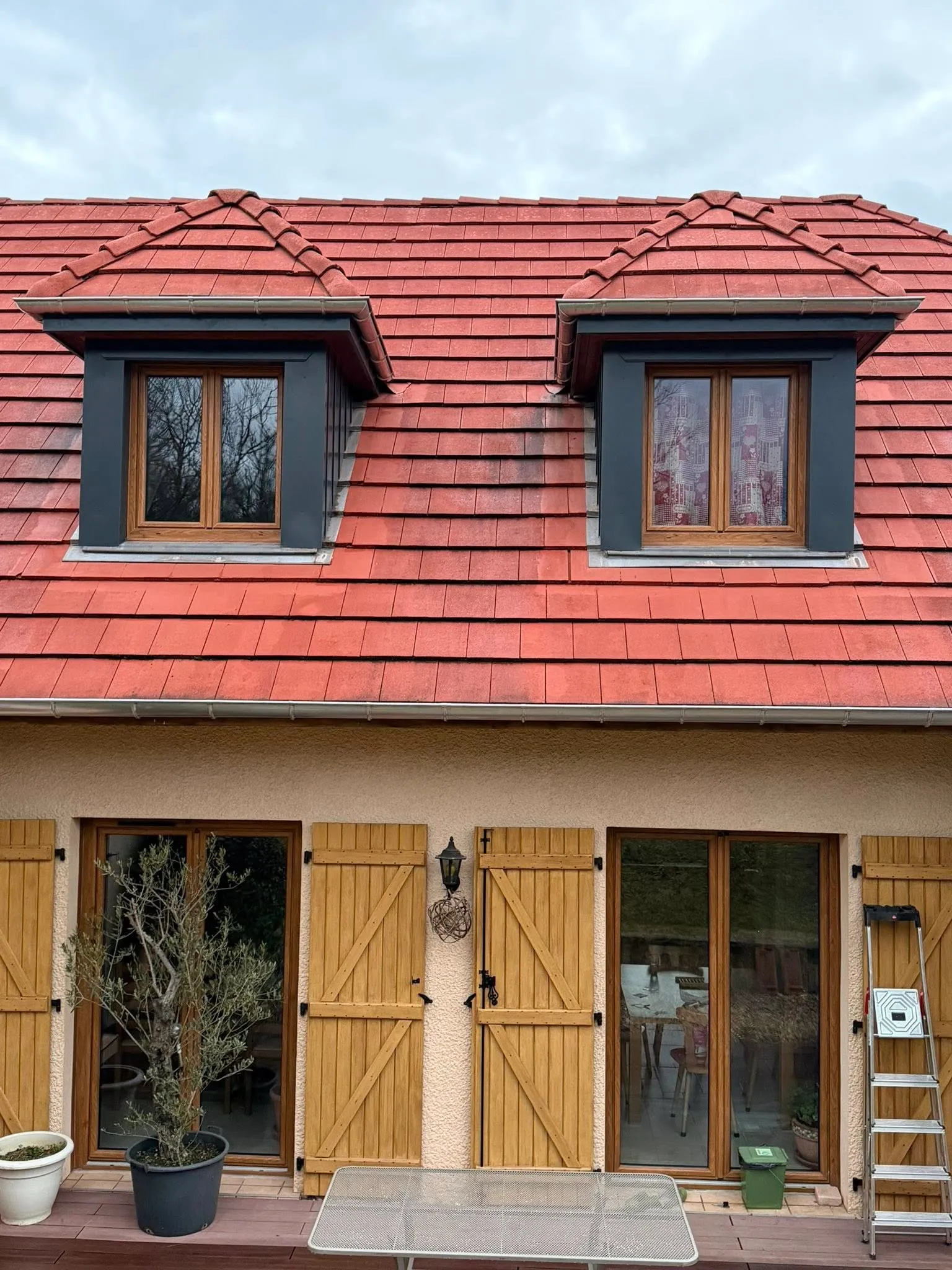 Réalisation C2S : nettoyage de toiture